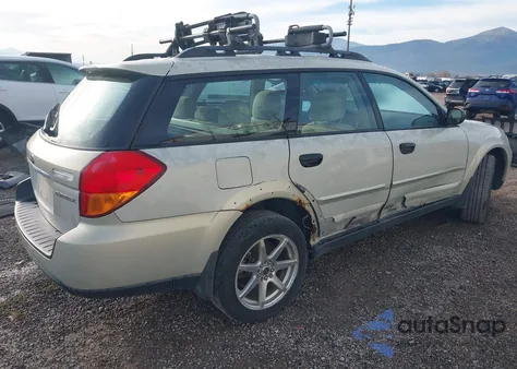 2007 Subaru Outback 2.5I from USA, damaged, VIN 4S4BP61C377307188